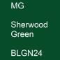 Preview: MG, Sherwood Green, BLGN24.